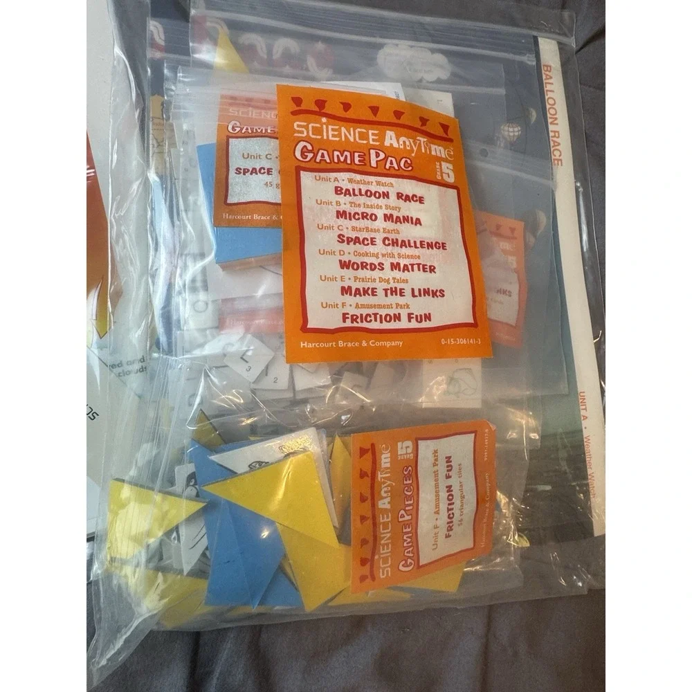 Science Anytime Interactive Teaching Pack Grade 5 Homeschool Posters Games